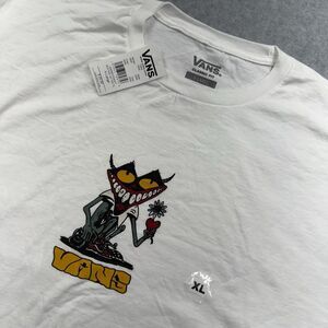 VANS Off the Wall Graphic T-Shirt Men, XL, Surf Skate Style Grunge Y2K